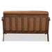 Bianca Mid Century Faux Leather Effect Loveseat - Cool Stuff & Accessories