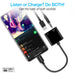 Naztech USB-C & 3.5mm Audio + Charge Adapter - Cool Stuff & Accessories