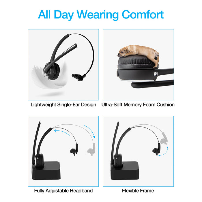 N980 BT Wireless Headset with Base - Cool Stuff & Accessories