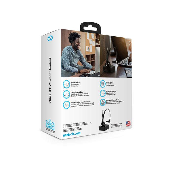 N980 BT Wireless Headset with Base - Cool Stuff & Accessories