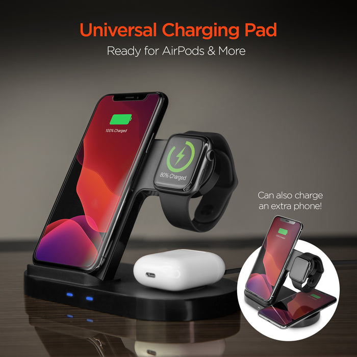 Hypergear 3 in 1 Wireless Charging Dock - Cool Stuff & Accessories