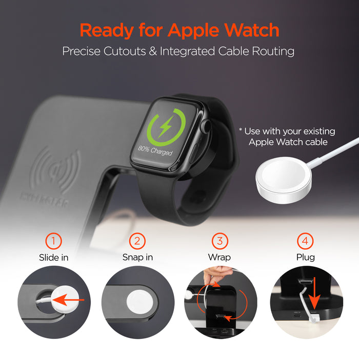 Hypergear 3 in 1 Wireless Charging Dock - Cool Stuff & Accessories