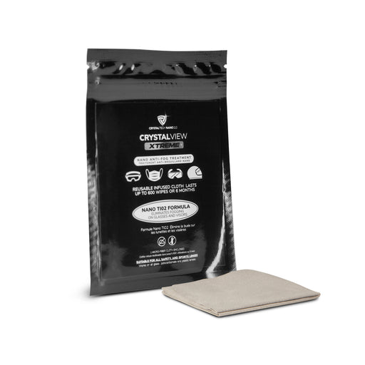 CrystalView Xtreme Nano Anti-Fog Treatment Cloth - Cool Stuff & Accessories
