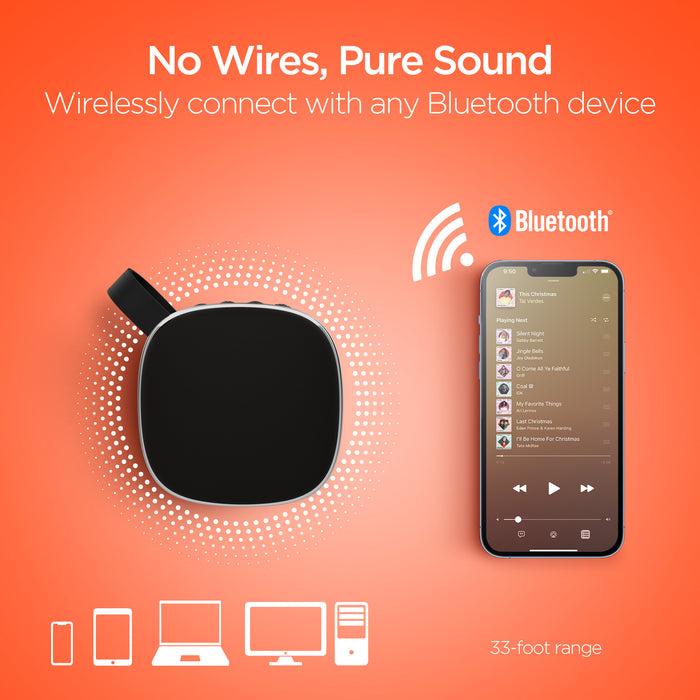 Fabrix Mini Wireless Portable Speaker Black