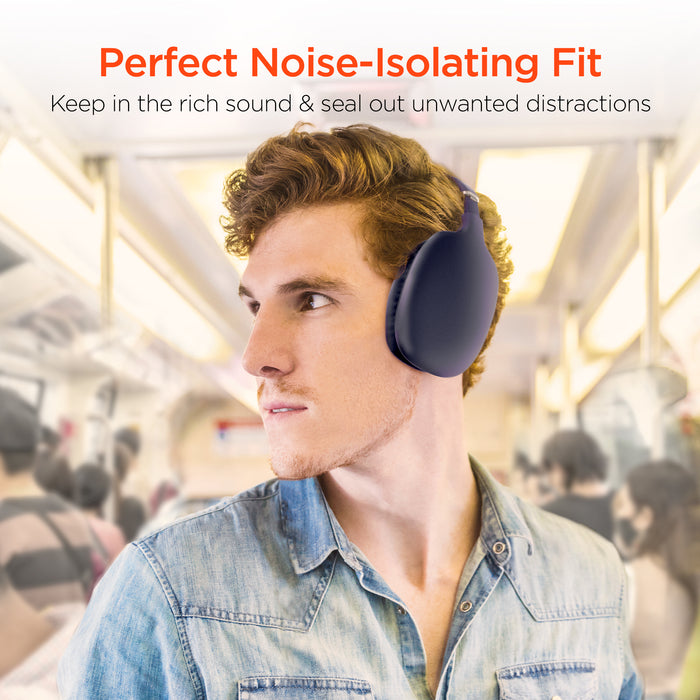 HyperGear VIBE Wireless Headphones Blue