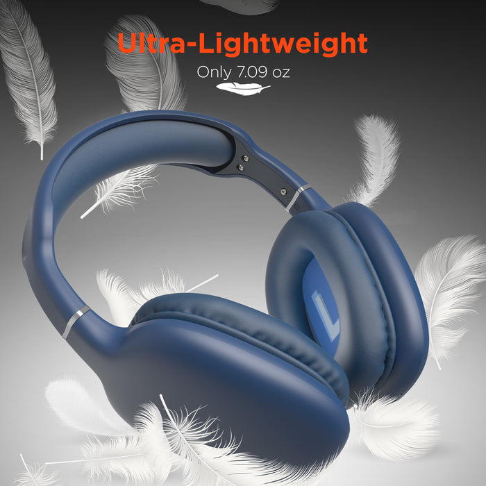 HyperGear VIBE Wireless Headphones Blue