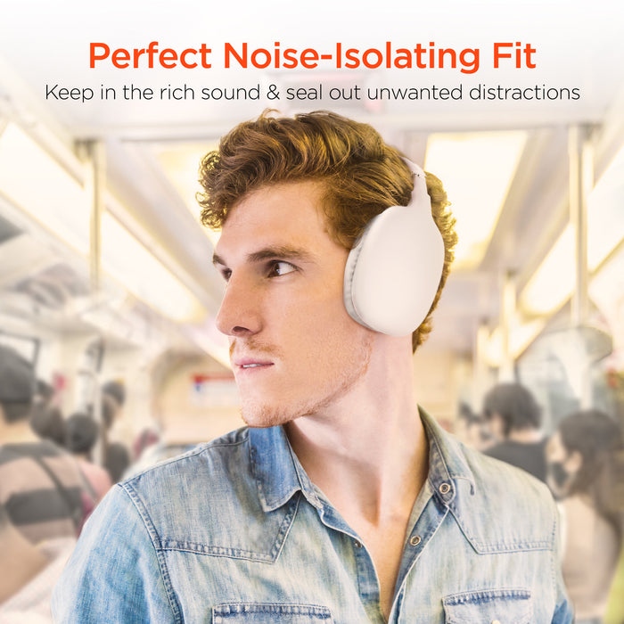 HyperGear VIBE Wireless Headphones White