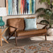 Bianca Mid Century Faux Leather Effect Loveseat - Cool Stuff & Accessories