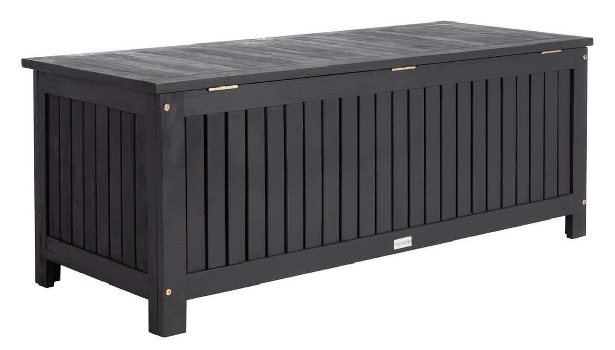 Abri 47.63 Inch L Cushion Box/Black