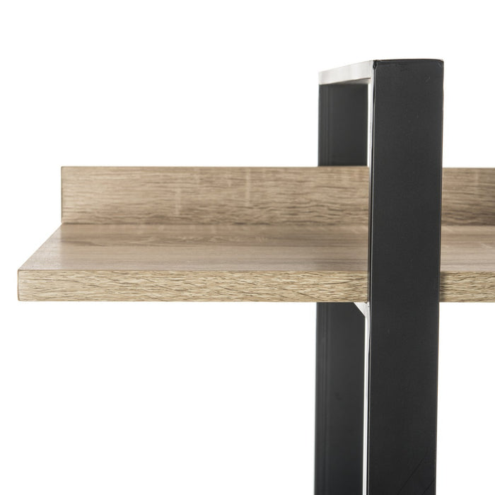 Melissa Retro Mid Century 4 Tier Etagere/Oak Black
