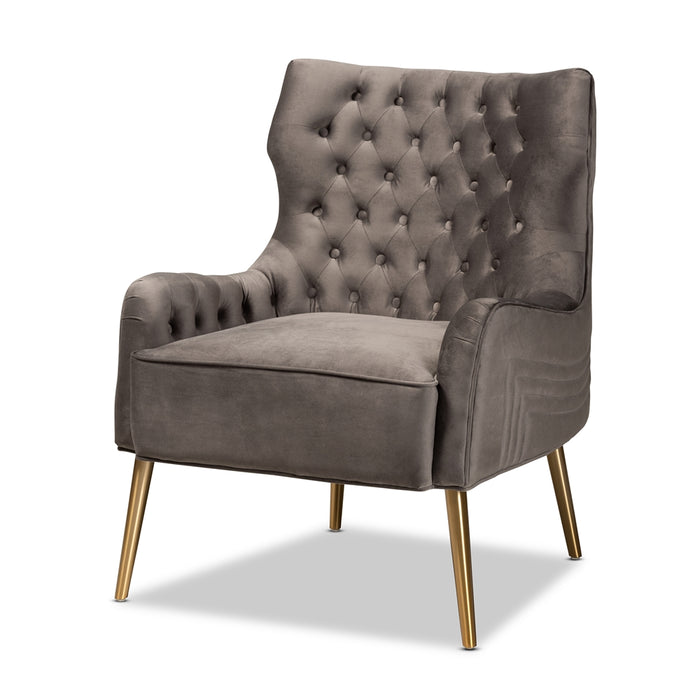 Nelson Fabric Armchair / Grey - Cool Stuff & Accessories