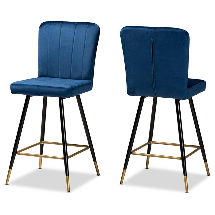 Preston 2-Piece Bar Stool/Navy - Cool Stuff & Accessories