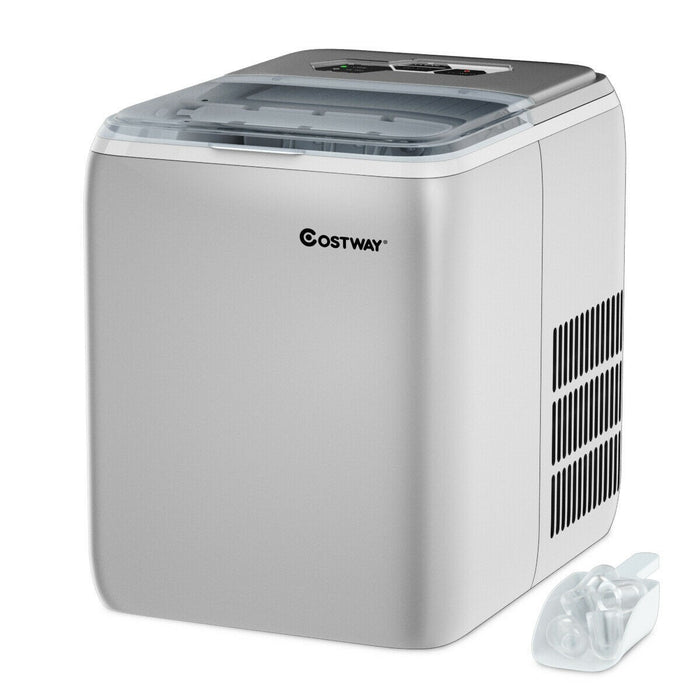 Portable Countertop Ice Maker Machine with Scoop