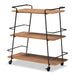 Bernard 3 Tier Mobile Wine Bar Cart - Cool Stuff & Accessories