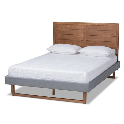Gabriela Queen Size Upholstered Platform Bed - Cool Stuff & Accessories