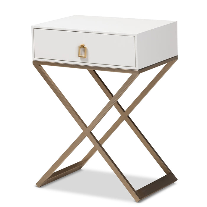 Patricia 1 Drawer Nightstand - Cool Stuff & Accessories