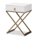 Patricia 1 Drawer Nightstand - Cool Stuff & Accessories