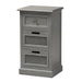 Sheldon Vintage Synthetic Rattan 3 Drawer Nightstand - Cool Stuff & Accessories