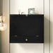 Wall Mounted Folding Laptop Desk Hideaway Storage with Drawer/Black - Cool Stuff & Accessories