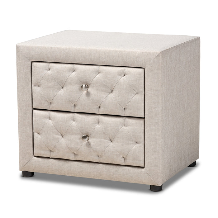 Lepine 2-Drawer Wood Nightstand - Cool Stuff & Accessories