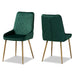 Priscilla 2 Piece Dining Chair Set/Emerald Green - Cool Stuff & Accessories