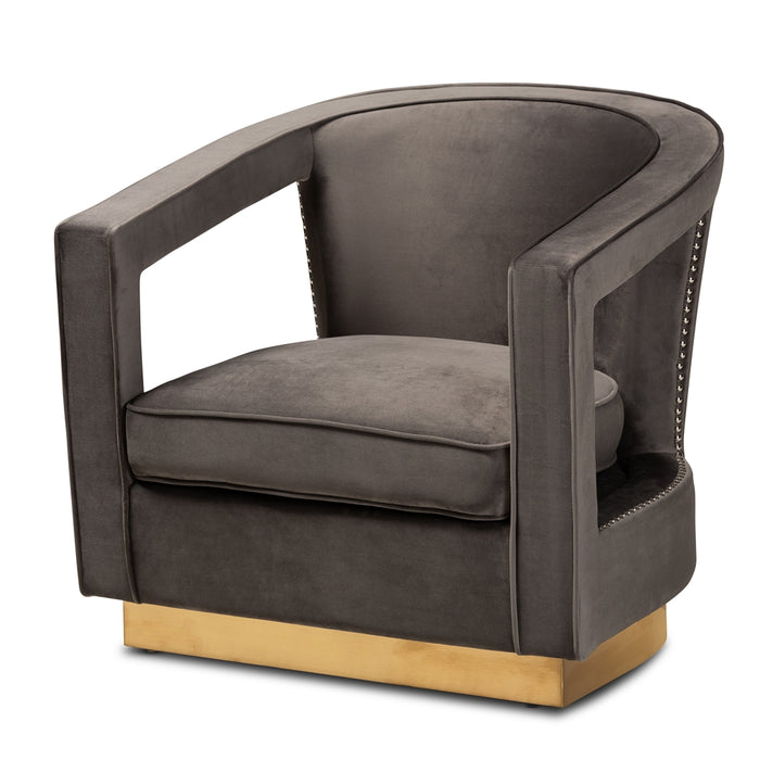 Neville Fabric Armchair / Gray - Cool Stuff & Accessories