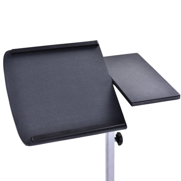 Adjustable Angle Height Rolling Laptop Table - Cool Stuff & Accessories