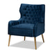 Nelson Fabric Armchair / Navy Blue - Cool Stuff & Accessories