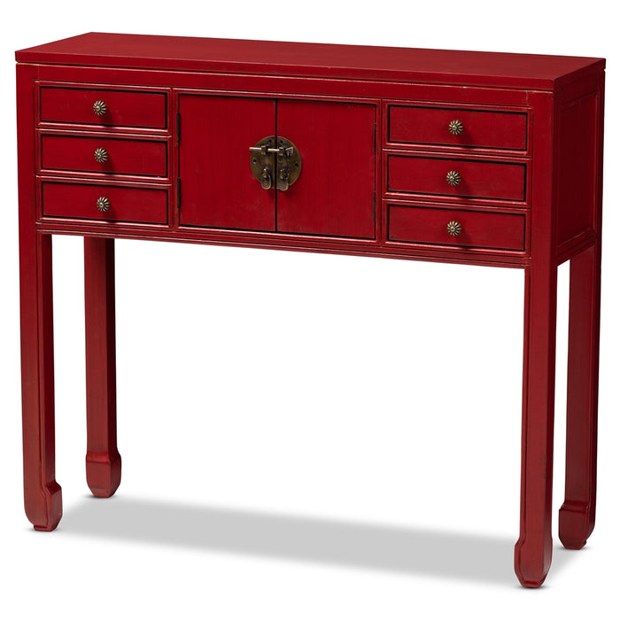 Melodie 6-Drawer Console Table - Cool Stuff & Accessories