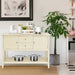 Wooden Console Table with Drawers / Beige - Cool Stuff & Accessories
