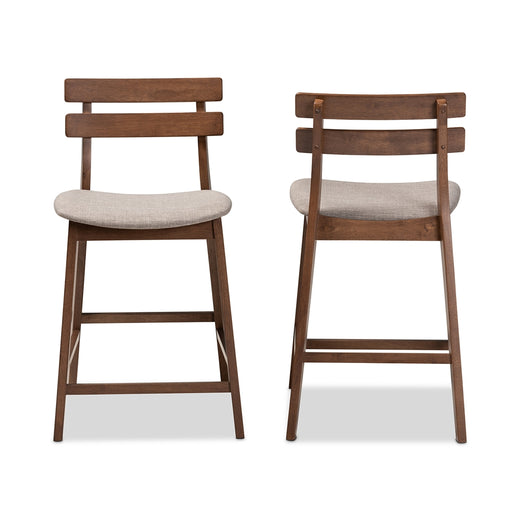 Larine 2-Piece Counter Stool Set/Light Grey - Cool Stuff & Accessories