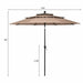 10ft 3 Tier Outdoor Patio Umbrella with Double Vented - Cool Stuff & Accessories