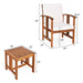 3PC Solid Wood Outdoor Patio Sofa Furniture Set - Cool Stuff & Accessories