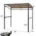 7' x 4.5' Grill Gazebo Outdoor Patio Garden BBQ Canopy Shelter - Cool Stuff & Accessories
