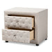 Lepine 2-Drawer Wood Nightstand - Cool Stuff & Accessories