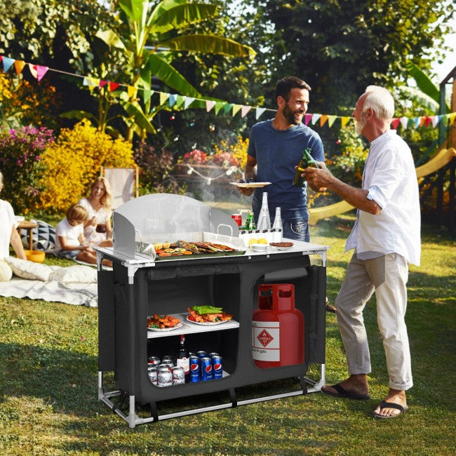 Portable Camp Kitchen and Sink Table Cool Stuff Accessories