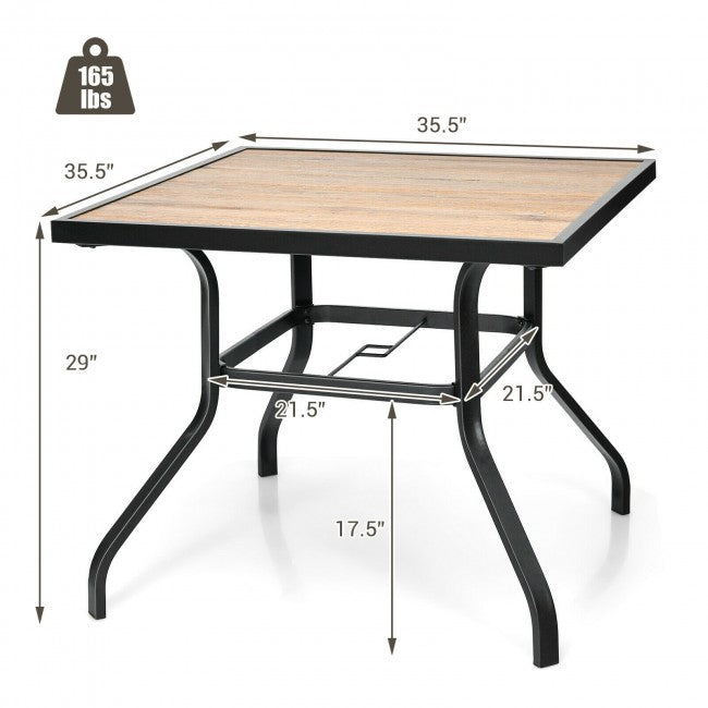 Patio Square Dining Table