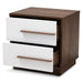 Mette 2-Drawer Wood Nightstand - Cool Stuff & Accessories