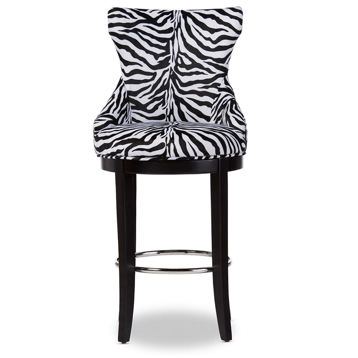 Peace Modern Zebra Bar Stool - Cool Stuff & Accessories