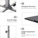 Adjustable Angle Height Rolling Laptop Table - Cool Stuff & Accessories