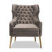 Nelson Fabric Armchair / Grey - Cool Stuff & Accessories