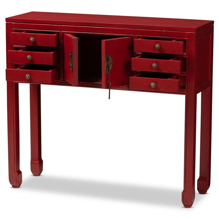 Melodie 6-Drawer Console Table - Cool Stuff & Accessories