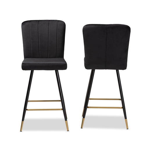 Preston 2-Piece Bar Stool Set/ Black - Cool Stuff & Accessories