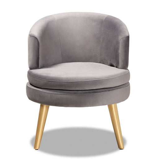 Baptiste Fabric Accent Chair/ Grey - Cool Stuff & Accessories