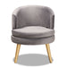 Baptiste Fabric Accent Chair/ Grey - Cool Stuff & Accessories