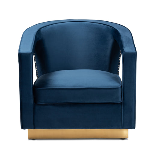 Neville Fabric Armchair / Navy Blue - Cool Stuff & Accessories