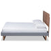Gabriela Queen Size Upholstered Platform Bed - Cool Stuff & Accessories