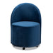 Bethel Rolling Accent Chair / Navy Blue - Cool Stuff & Accessories