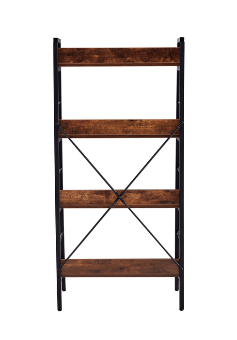 4 Layer Display Bookshelf/ Brown