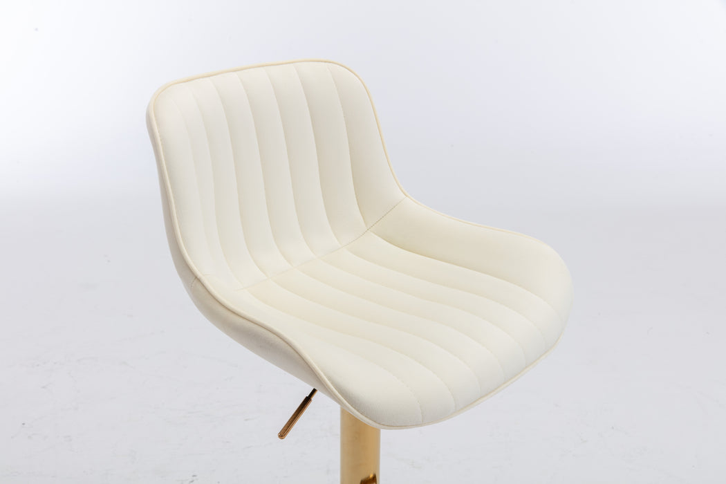 Bar Stool Set of 2/ Ivory